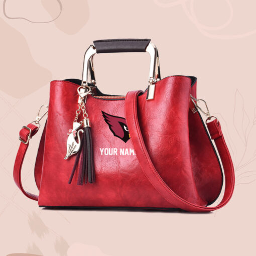 NFL - True fans of Arizona Cardinals's Hand Bag:nfl,hand bag,leather handbag,nfl hand bag