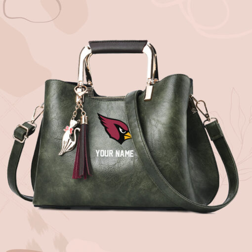 NFL - True fans of Arizona Cardinals's Hand Bag:nfl,hand bag,leather handbag,nfl hand bag