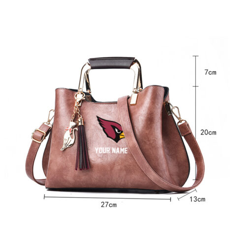 NFL - True fans of Arizona Cardinals's Hand Bag:nfl,hand bag,leather handbag,nfl hand bag