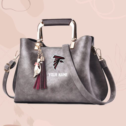 NFL - True fans of Atlanta Falcons's Hand Bag:nfl,hand bag,leather handbag,nfl hand bag