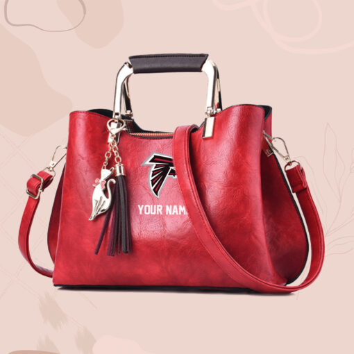 NFL - True fans of Atlanta Falcons's Hand Bag:nfl,hand bag,leather handbag,nfl hand bag