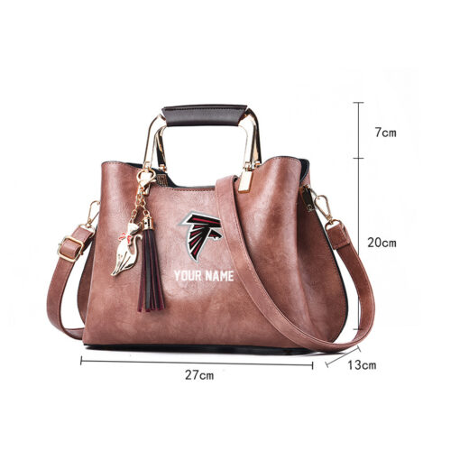 NFL - True fans of Atlanta Falcons's Hand Bag:nfl,hand bag,leather handbag,nfl hand bag