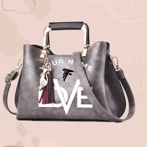 NFL - True fans of Atlanta Falcons's Hand Bag:nfl,hand bag,leather handbag,nfl hand bag