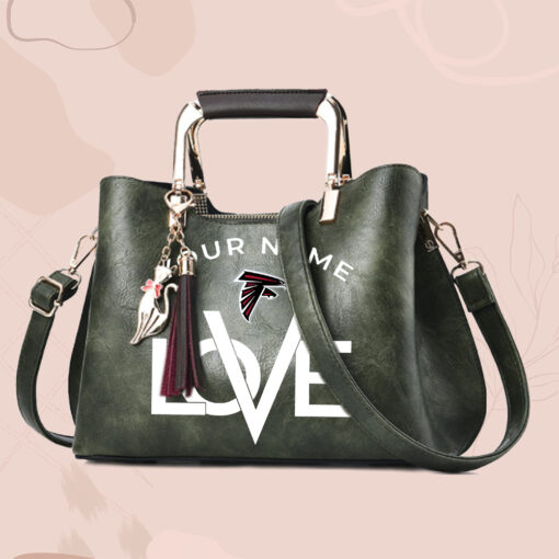 NFL - True fans of Atlanta Falcons's Hand Bag:nfl,hand bag,leather handbag,nfl hand bag