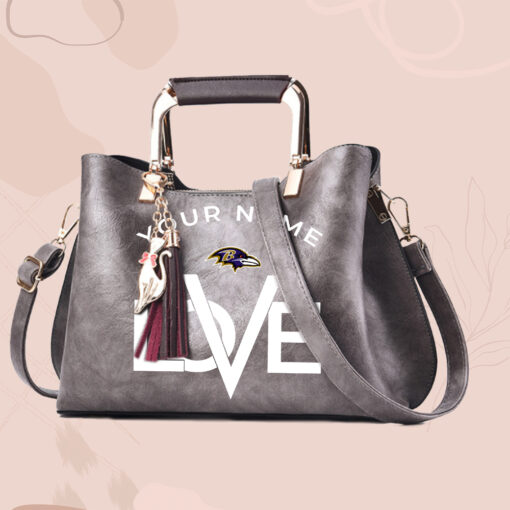 NFL - True fans of Baltimore Ravens's Hand Bag:nfl,hand bag,leather handbag,nfl hand bag