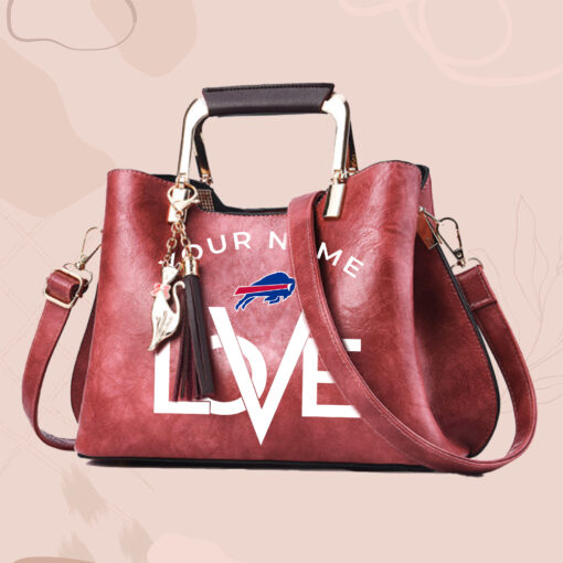 NFL - True fans of Buffalo Bills's Hand Bag:nfl,hand bag,leather handbag,nfl hand bag