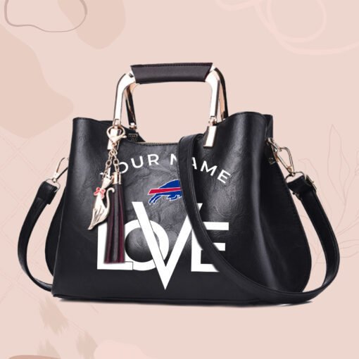 NFL - True fans of Buffalo Bills's Hand Bag:nfl,hand bag,leather handbag,nfl hand bag