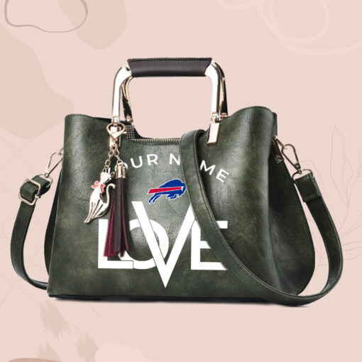 NFL - True fans of Buffalo Bills's Hand Bag:nfl,hand bag,leather handbag,nfl hand bag