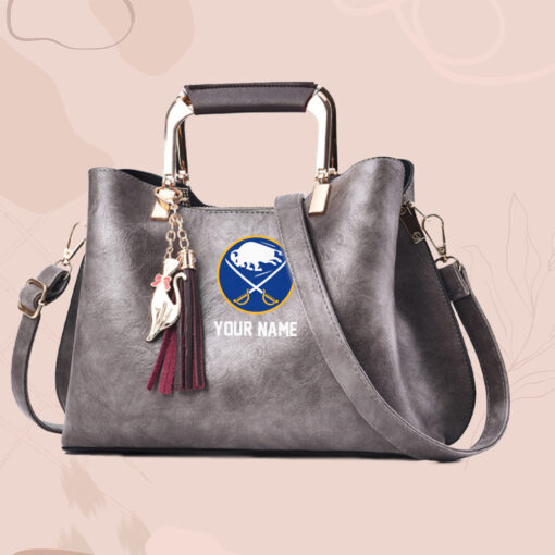 NHL - True fans of Buffalo Sabres's Hand Bag:nhl,hand bag,leather handbag,nhl hand bag