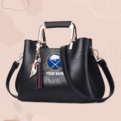 NHL - True fans of Buffalo Sabres's Hand Bag:nhl,hand bag,leather handbag,nhl hand bag