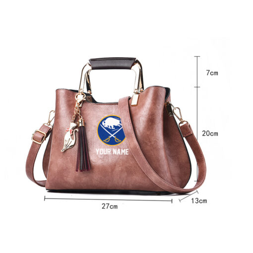 NHL - True fans of Buffalo Sabres's Hand Bag:nhl,hand bag,leather handbag,nhl hand bag