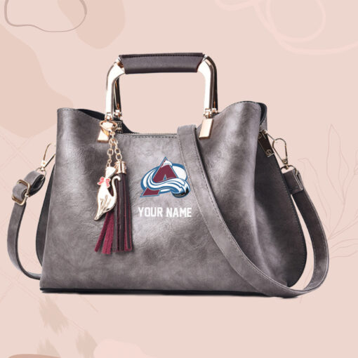 NHL - True fans of Colorado Avalanche's Hand Bag:nhl,hand bag,leather handbag,nhl hand bag