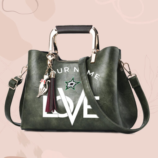 NHL - True fans of Dallas Stars's Hand Bag:nhl,hand bag,leather handbag,nhl hand bag