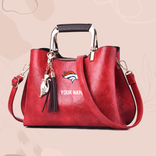 NFL - True fans of Denver Broncos's Hand Bag:nfl,hand bag,leather handbag,nfl hand bag