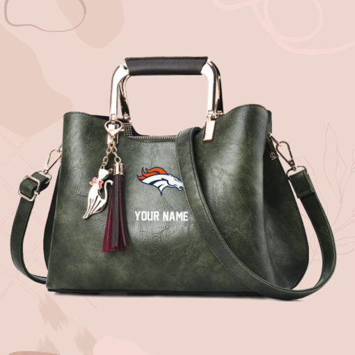 NFL - True fans of Denver Broncos's Hand Bag:nfl,hand bag,leather handbag,nfl hand bag