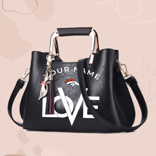 NFL - True fans of Denver Broncos's Hand Bag:nfl,hand bag,leather handbag,nfl hand bag