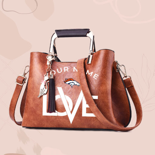 NFL - True fans of Denver Broncos's Hand Bag:nfl,hand bag,leather handbag,nfl hand bag