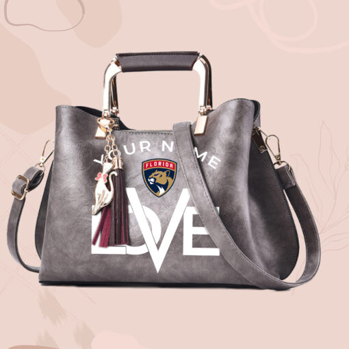 NHL - True fans of Florida Panthers's Hand Bag:nhl,hand bag,leather handbag,nhl hand bag