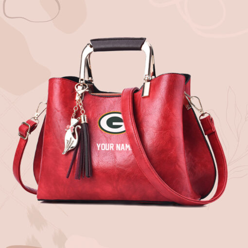 NFL - True fans of Green Bay Packers's Hand Bag:nfl,hand bag,leather handbag,nfl hand bag