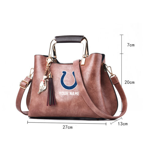 NFL - True fans of Indianapolis Colts's Hand Bag:nfl,hand bag,leather handbag,nfl hand bag