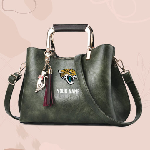 NFL - True fans of Jacksonville Jaguars's Hand Bag:nfl,hand bag,leather handbag,nfl hand bag