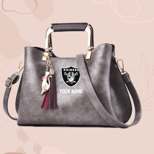 NFL - True fans of Las Vegas Raiders's Hand Bag:nfl,hand bag,leather handbag,nfl hand bag