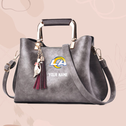 NFL - True fans of Los Angeles Rams's Hand Bag:nfl,hand bag,leather handbag,nfl hand bag