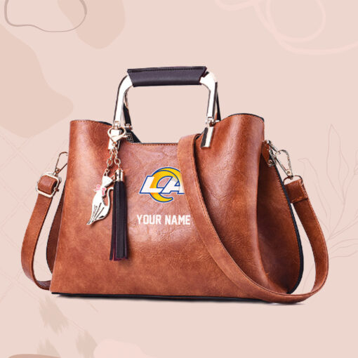 NFL - True fans of Los Angeles Rams's Hand Bag:nfl,hand bag,leather handbag,nfl hand bag