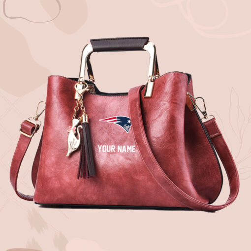 NFL - True fans of New England Patriots's Hand Bag:nfl,hand bag,leather handbag,nfl hand bag