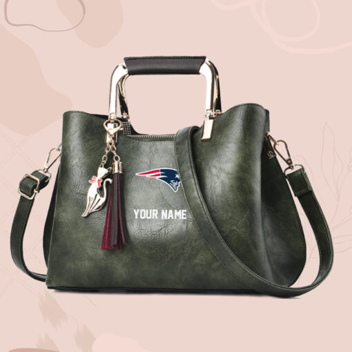 NFL - True fans of New England Patriots's Hand Bag:nfl,hand bag,leather handbag,nfl hand bag