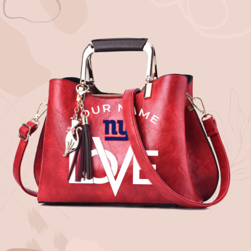 NFL - True fans of New York Giants's Hand Bag:nfl,hand bag,leather handbag,nfl hand bag