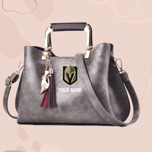 NHL - True fans of Vegas Golden Knights's Hand Bag:nhl,hand bag,leather handbag,nhl hand bag