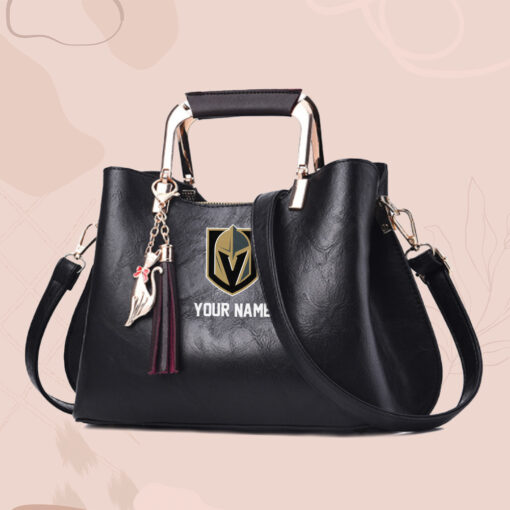 NHL - True fans of Vegas Golden Knights's Hand Bag:nhl,hand bag,leather handbag,nhl hand bag