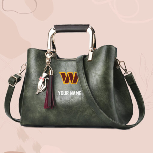 NFL - True fans of Washington Football Team's Hand Bag:nfl,hand bag,leather handbag,nfl hand bag