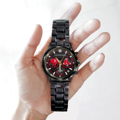 MLB - True fans of Boston Red Sox's:mlb,hand watch,mlb hand watch, watch