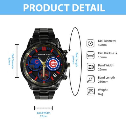 MLB - True fans of Chicago Cubs's:mlb,hand watch,mlb hand watch, watch